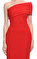 Solace London Kırmızı Uzun Elbise  #4