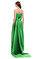 Solace London Yeşil Uzun Elbise  #3