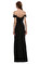Marchesa Note Siyah Gece Elbise #3
