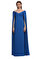 Marchesa Note Mavi Gece Elbise #1