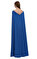 Marchesa Note Mavi Gece Elbise #3
