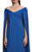 Marchesa Note Mavi Gece Elbise #4