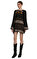 Akep Siyah Mini Elbise #2