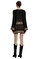 Akep Siyah Mini Elbise #3