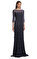 Jovanı Lacivert Elbise #2