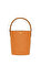 Longchamp Epure Turuncu Bucket Çanta #2
