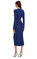 Diane Von Furstenberg Lacivert Elbise #3