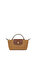 Longchamp Le Pliage Original Kahverengi Pouch Saplı Çanta #1