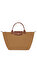 Longchamp Le Pliage Original M Kahverengi El Çantası #1