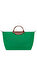 Longchamp Le Pliage Original S Yeşil Seyahat Çantası #1