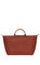 Longchamp Le Pliage Green S Kahverengi Seyahat Çantası #3