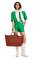 Longchamp Le Pliage Green S Kahverengi Seyahat Çantası #6