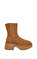 Ugg W Classic Twin Seam New Heights Kahverengi Bot #1