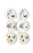 Lenox Butterfly Düz Tabak, 6'lı Set #1