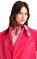 Longchamp Eyfel Kulesi Desenli Pembe İpek Eşarp 50x50 #2