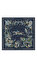 Longchamp Lacivert İpek Eşarp 90x90 cm #1