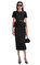 Black Tinsel Boucle Tailored Midi Elbise #1