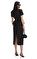 Black Tinsel Boucle Tailored Midi Elbise #4