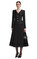 Black Tinsel Boucle Chiffon Midi Elbise #2
