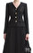 Black Tinsel Boucle Chiffon Midi Elbise #4