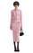 Pink Embellished Knit Midi Etek #1