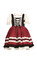 Mama Latte Bonnet Bordo Elbise #1