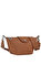 Longchamp Le Pliage Xtra Çapraz Askılı Kahverengi XS #2