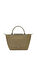 Longchamp Le Pliage Green Kahverengi El Çantası S #3