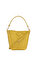 Longchamp Le Roseau Sarı Bucket Çanta XS #2