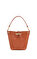 Longchamp Le Roseau Kahverengi Bucket Çanta XS #1