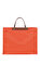 Longchamp Cabas Turuncu El Çantası L #2