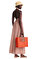 Longchamp Cabas Turuncu El Çantası L #6