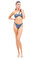 Magic Fish Tek Omuzlu Bikini Nikel Mavi #2