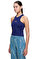 Les Benjamins Lacivert Crop Top #3