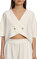Lila Mie Beyaz Crop Top #5