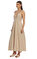Sherbet Design Krem Rengi Elbise #2
