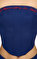 Les Benjamins Lacivert Crop Top #5