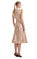 Sequin Pearl Trim Midi Elbise #3