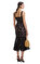 Black Fine Lace Midi Elbise #3
