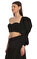 Feel The Lotus Siyah Crop Top #3