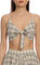 İkikız Gri Crop Top #5