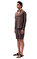 Portufin ii Single Pleated Linen Short Brown Şort #2