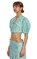 Emel İsmailoglu Renkli Crop Top #3