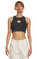Les Benjamins Antrasit Crop Top #2
