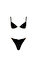 Noir Triangle Bikini #3