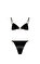 Noir Triangle Bikini #4
