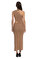 Akep Kahverengi Elbise #3