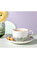 Fleur Vert Yeşil Porselen Kahve ve Çay Fincanı #3