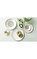 Fleur Vert Yeşil Porselen Pasta Tabağı 21 cm #4