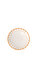 Fleur Soleil Turuncu Porselen Pasta Tabağı 21 cm #1